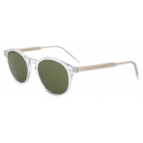 Giorgio Armani - Men’s Panto Sunglasses - Crystal Green - Sunglasses - Giorgio Armani Eyewear