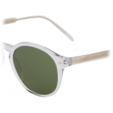 Giorgio Armani - Men’s Panto Sunglasses - Crystal Green - Sunglasses - Giorgio Armani Eyewear