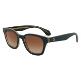 Giorgio Armani - Men’s Panto Sunglasses - Green Brown - Sunglasses - Giorgio Armani Eyewear