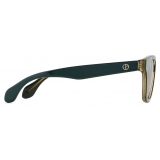 Giorgio Armani - Men’s Panto Sunglasses - Green Brown - Sunglasses - Giorgio Armani Eyewear