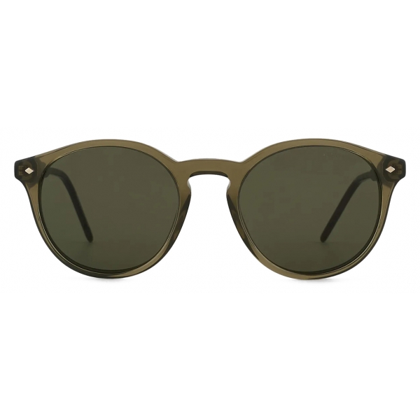 Giorgio Armani - Occhiali da Sole Uomo Forma Phantos Asian Fit - Verde - Occhiali da Sole - Giorgio Armani Eyewear