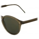 Giorgio Armani - Men’s Panto Asian Fit Sunglasses - Green - Sunglasses - Giorgio Armani Eyewear