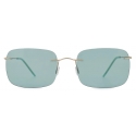 Giorgio Armani - Men’s Pillow Sunglasses - Pale Gold Green - Sunglasses - Giorgio Armani Eyewear