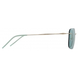 Giorgio Armani - Men’s Pillow Sunglasses - Pale Gold Green - Sunglasses - Giorgio Armani Eyewear