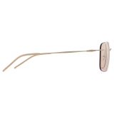 Giorgio Armani - Men’s Pillow Sunglasses - Pale Gold Brown - Sunglasses - Giorgio Armani Eyewear