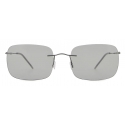 Giorgio Armani - Men’s Pillow Sunglasses - Gunmetal Grey - Sunglasses - Giorgio Armani Eyewear