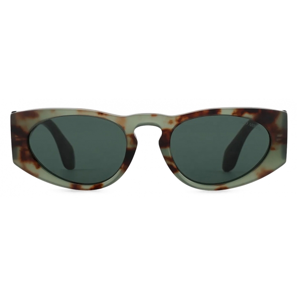 Giorgio Armani - Men’s Rectangular Sunglasses - Green Havana - Sunglasses - Giorgio Armani Eyewear