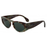 Giorgio Armani - Men’s Rectangular Sunglasses - Green Havana - Sunglasses - Giorgio Armani Eyewear