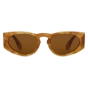 Giorgio Armani - Men’s Rectangular Sunglasses - Havana Honey Brown - Sunglasses - Giorgio Armani Eyewear