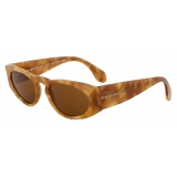 Giorgio Armani - Men’s Rectangular Sunglasses - Havana Honey Brown - Sunglasses - Giorgio Armani Eyewear