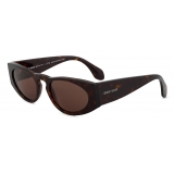 Giorgio Armani - Men’s Rectangular Sunglasses - Havana Brown - Sunglasses - Giorgio Armani Eyewear