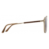 Giorgio Armani - Men’s Square Sunglasses - Pale Gold Brown - Sunglasses - Giorgio Armani Eyewear