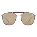 Giorgio Armani - Men’s Square Sunglasses - Gunmetal Grey - Sunglasses - Giorgio Armani Eyewear