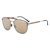 Giorgio Armani - Men’s Square Sunglasses - Gunmetal Grey - Sunglasses - Giorgio Armani Eyewear