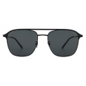 Giorgio Armani - Men’s Square Sunglasses - Black Smoke - Sunglasses - Giorgio Armani Eyewear