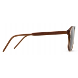 Giorgio Armani - Men’s Square Sunglasses - Brown Blue - Sunglasses - Giorgio Armani Eyewear