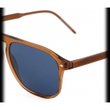 Giorgio Armani - Men’s Square Sunglasses - Brown Blue - Sunglasses - Giorgio Armani Eyewear