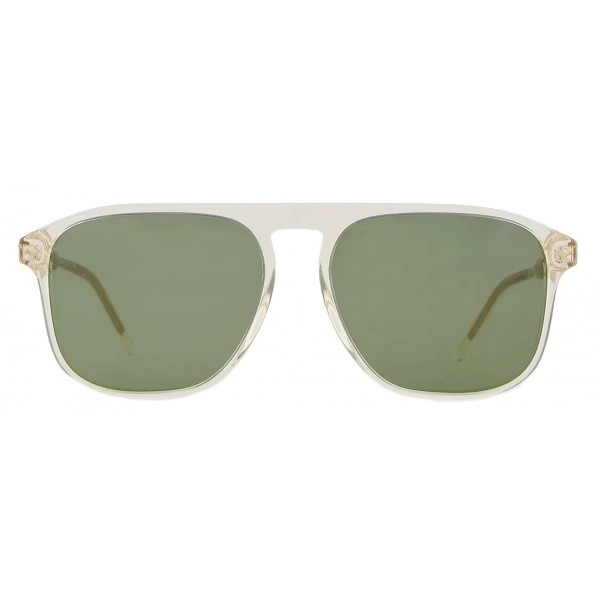 Giorgio Armani - Men’s Square Sunglasses - Transparent Yellow Green - Sunglasses - Giorgio Armani Eyewear