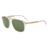 Giorgio Armani - Men’s Square Sunglasses - Transparent Yellow Green - Sunglasses - Giorgio Armani Eyewear