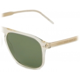 Giorgio Armani - Men’s Square Sunglasses - Transparent Yellow Green - Sunglasses - Giorgio Armani Eyewear