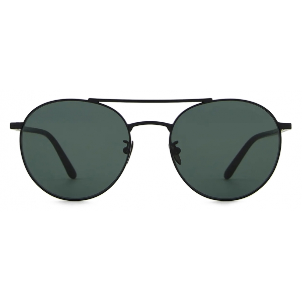 Giorgio Armani - Men’s Round Sunglasses - Black Green - Sunglasses - Giorgio Armani Eyewear