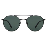 Giorgio Armani - Men’s Round Sunglasses - Black Green - Sunglasses - Giorgio Armani Eyewear