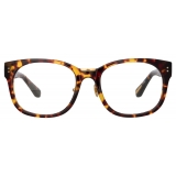 Linda Farrow - Cedric A Rectangular Optical Frames in Tortoiseshell - LFL1275AC7OPT - Linda Farrow Eyewear