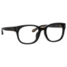 Linda Farrow - Cedric Rectangular Optical Frames in Black - LFL1275C1OPT - Linda Farrow Eyewear