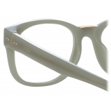 Linda Farrow - Cedric Rectangular Optical Frames in Steel - LFL1275C3OPT - Linda Farrow Eyewear