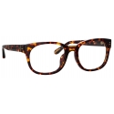 Linda Farrow - Cedric Rectangular Optical Frames in Tortoiseshell - LFL1275C2OPT - Linda Farrow Eyewear