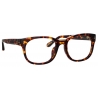 Linda Farrow - Cedric Rectangular Optical Frames in Tortoiseshell - LFL1275C2OPT - Linda Farrow Eyewear