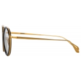Linda Farrow - Occhiali da Vista Sato Ovale in Oro Giallo - LFL1452C1OPT - Linda Farrow Eyewear