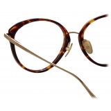 Linda Farrow - Song Cat Eye Optical Frame in Tortoiseshell - LFL1445C4OPT - Linda Farrow Eyewear