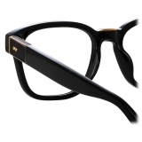 Linda Farrow - Steffen Optical D-Frame in Black - LFL1402C4OPT - Linda Farrow Eyewear