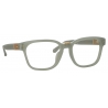 Linda Farrow - Occhiali da Vista Steffen D-Frame in Acciaio - LFL1402C6OPT - Linda Farrow Eyewear