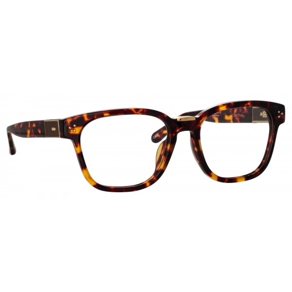 Linda Farrow - Occhiali da Vista Steffen D-Frame in Tartaruga - LFL1402C5OPT - Linda Farrow Eyewear