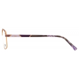 Cazal - Vintage 1286 - Legendary - Plum Gold - Optical Glasses - Cazal Eyewear