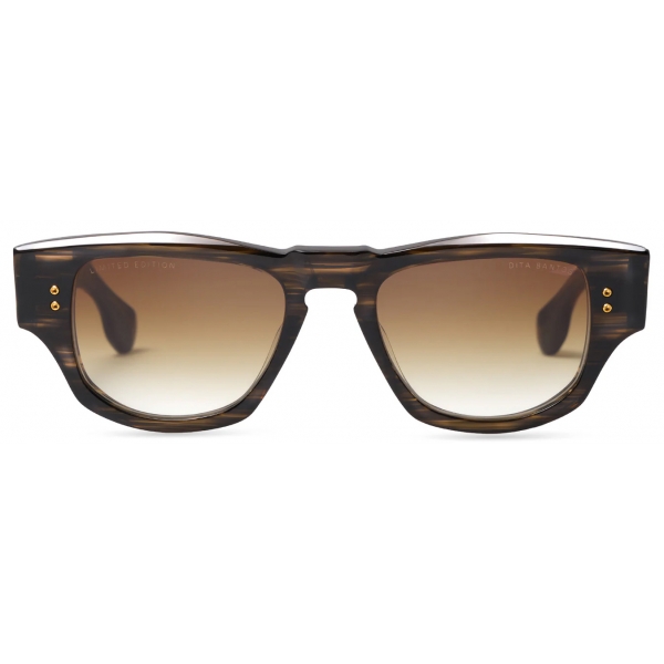 DITA - Bantos Limited Edition - Legname Bruciato Marrone Sfumato - DTS723 - Occhiali da Sole - DITA Eyewear