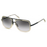 DITA - Mach-One - Matte Black Vintage Clear - DRX-2030 - Sunglasses - DITA Eyewear