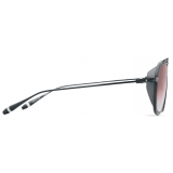 DITA - Intracraft - Matte Black Black Iron Burgundy - DTS165 - Sunglasses - DITA Eyewear