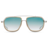 DITA - Intracraft - Silver Yellow Gold Turquoise - DTS165 - Sunglasses - DITA Eyewear