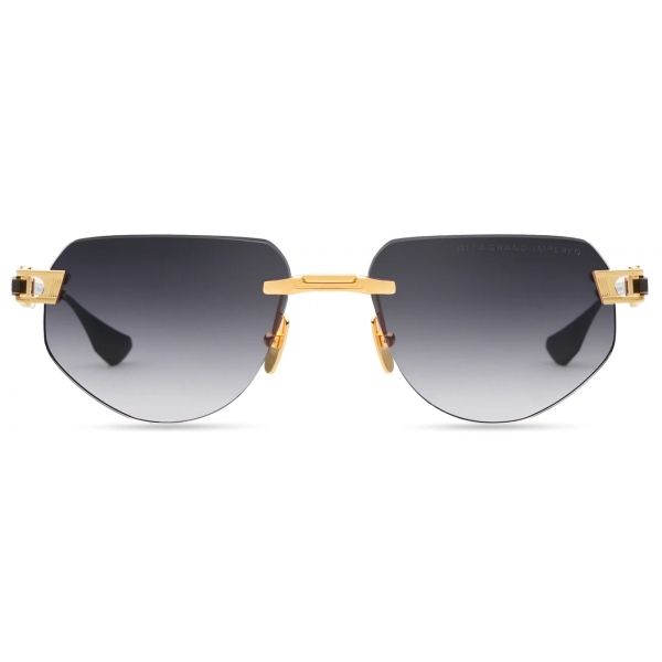 DITA - Grand-Imperyn - Oro Giallo Nero Ferro Grigio Scuro - DTS164 - Occhiali da Sole - DITA Eyewear