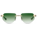 DITA - Grand-Imperyn - White Gold Antique Silver Dark Green - DTS164 - Sunglasses - DITA Eyewear