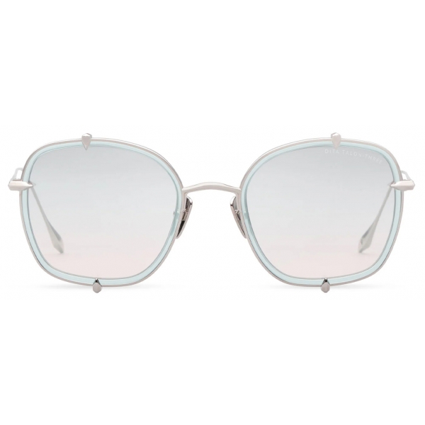 DITA - Talon-Three - Bicchiere da Spiaggia Verde Argento - DTS442 - Occhiali da Sole - DITA Eyewear