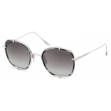 DITA - Talon-Three - Ink Swirl Silver Dark Grey - DTS442 - Sunglasses - DITA Eyewear