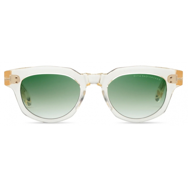 DITA - Radihacker - Vintage Chiaro Verde Scuro Sfumato - DTS726 - Occhiali da Sole - DITA Eyewear