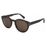 Bulgari - B.Zero1 - Round Acetate Sunglasses - Brown - B.Zero1 Collection - Sunglasses - Bulgari Eyewear