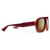 Gucci - Navigator Sunglasses - Red - Gucci Eyewear