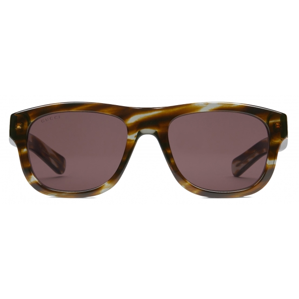 Gucci - Oval Sunglasses - Tortoiseshell - Gucci Eyewear