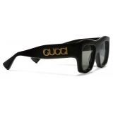 Gucci - Occhiale da Sole Quadrati - Nero - Gucci Eyewear